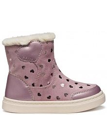 Kozaki Geox różowe dziecięce 