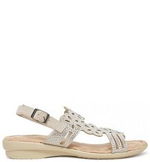 Sandały Clara Barson szare damskie 