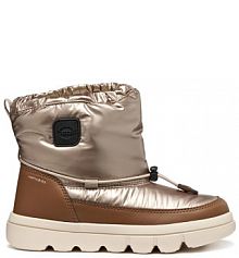 Śniegowce Geox złote dziecięce 