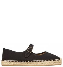 Espadryle Castañer czarne damskie 