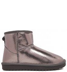 Śniegowce DeeZee srebrne damskie 