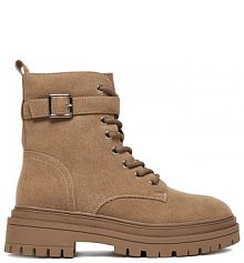 Botki DeeZee beżowe damskie 