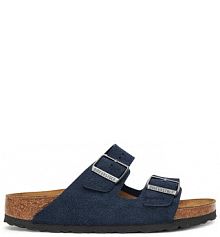Klapki Birkenstock granatowe damskie 