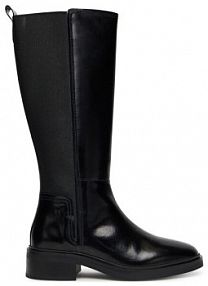 Kozaki Tommy Hilfiger czarne damskie 