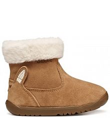 Kozaki Geox brązowe dziecięce 