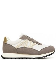 Sneakersy Armani Exchange szare damskie 