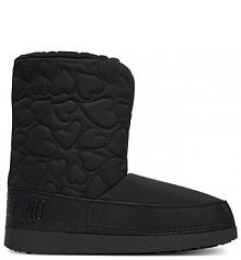 Śniegowce LOVE MOSCHINO czarne damskie 