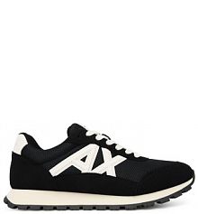 Sneakersy Armani Exchange czarne męskie 