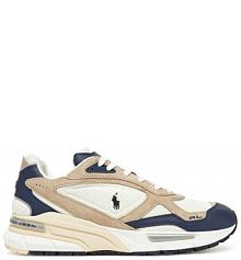 Sneakersy Polo Ralph Lauren écru męskie 