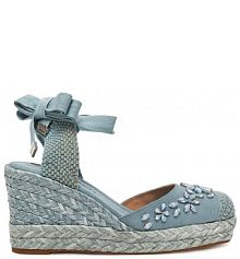 Espadryle Alma En Pena niebieskie damskie 