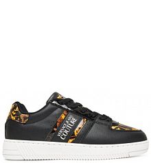 Sneakersy Versace Jeans Couture czarne damskie 