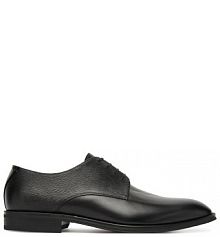 Półbuty wizytowe BOSS czarne męskie 