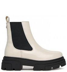 Botki Tommy Hilfiger beżowe damskie 