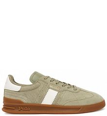 Sneakersy Polo Ralph Lauren zielone damskie 