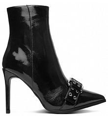 Botki na szpilce DeeZee czarne 