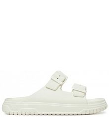 Klapki Armani Exchange białe damskie 