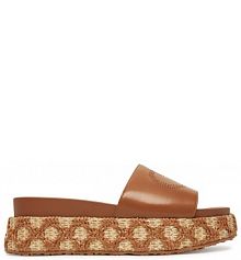 Klapki Liu Jo brązowe damskie 