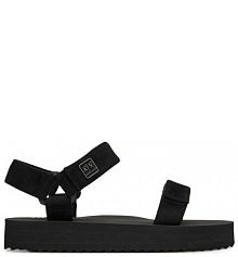 Sandały Armani Exchange czarne damskie 