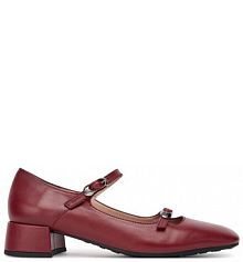 Półbuty Hispanitas bordowy damskie 