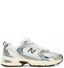 Sneakersy New Balance srebrne damskie 