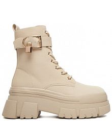 Botki DeeZee beżowe damskie 