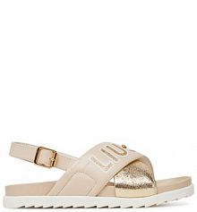 Sandały Liu Jo beżowe dziecięce 