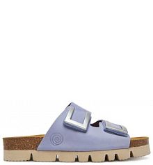 Klapki Dr. Brinkmann fioletowe damskie 