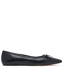 Baleriny Polo Ralph Lauren czarne damskie 