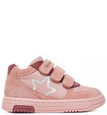 Sneakersy Biomecanics różowe dziecięce 