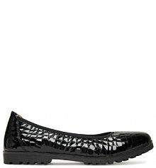 Baleriny Caprice czarne damskie 