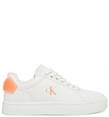 Sneakersy Calvin Klein Jeans białe damskie 