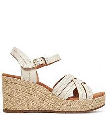 Espadryle Clarks écru damskie 