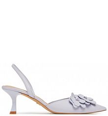 Sandały na szpilce Aldo fioletowe 