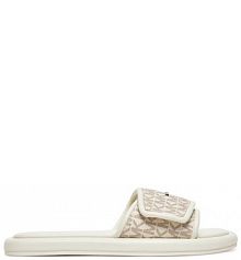 Klapki MICHAEL Michael Kors białe damskie 