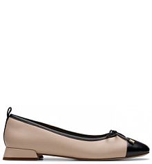 Baleriny Clarks beżowe damskie 