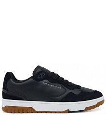 Sneakersy Tommy Hilfiger czarne męskie 