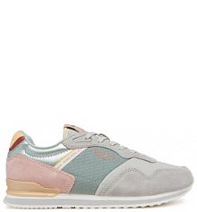 Sneakersy Pepe Jeans szare damskie 