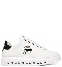 Sneakersy KARL LAGERFELD białe damskie 