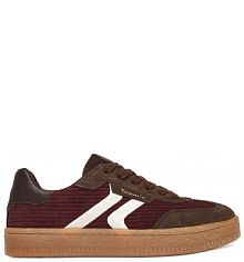 Sneakersy Tamaris bordowy damskie 