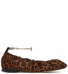 Baleriny TWINSET brązowe damskie 