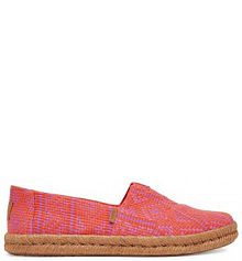 Espadryle Toms czerwone damskie 