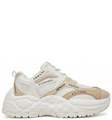 Sneakersy Armani Exchange białe damskie 