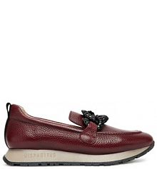 Półbuty Hispanitas bordowy damskie 