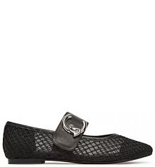 Baleriny Coccinelle czarne damskie 