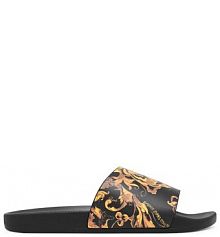 Klapki Versace Jeans Couture czarne męskie 