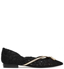 Baleriny Liu Jo czarne damskie 