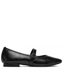 Baleriny JENNY czarne damskie 