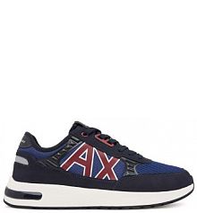 Sneakersy Armani Exchange granatowe męskie 