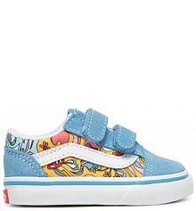 Sneakersy Vans niebieskie dziecięce 