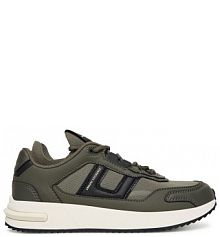 Sneakersy Armani Exchange zielone męskie 